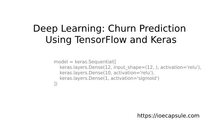 churn-prediction-tensorflow-keras